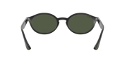 Dark Green Lenses, Polished Black Frame