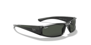 G-15 Green Lenses, Polished Black Frame