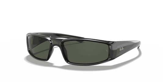 [G-15 Green Lenses, Polished Black Frame]