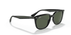 [Green Lenses, Polished Black Frame]