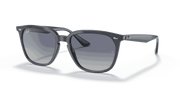 Blue Gradient Lenses, Polished Grey Frame