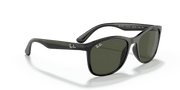 Green Lenses, Polished Black Frame