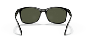 Green Lenses, Polished Black Frame