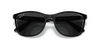 [Polar Black Lenses, Polished Black On Transparent Frame]