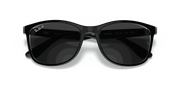 Polar Black Lenses, Polished Black On Transparent Frame