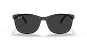 Polar Black Lenses, Polished Black On Transparent Frame