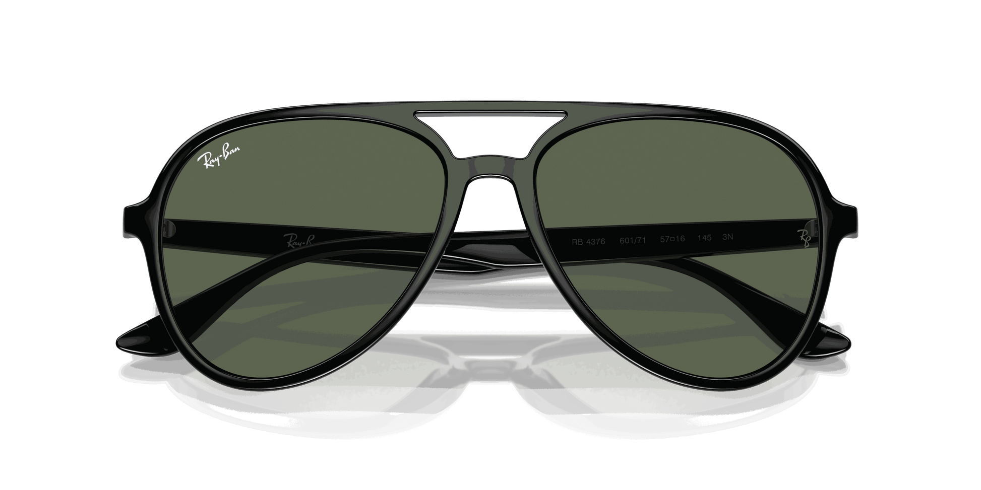 [Dark Green Lenses, Polished Black Frame]