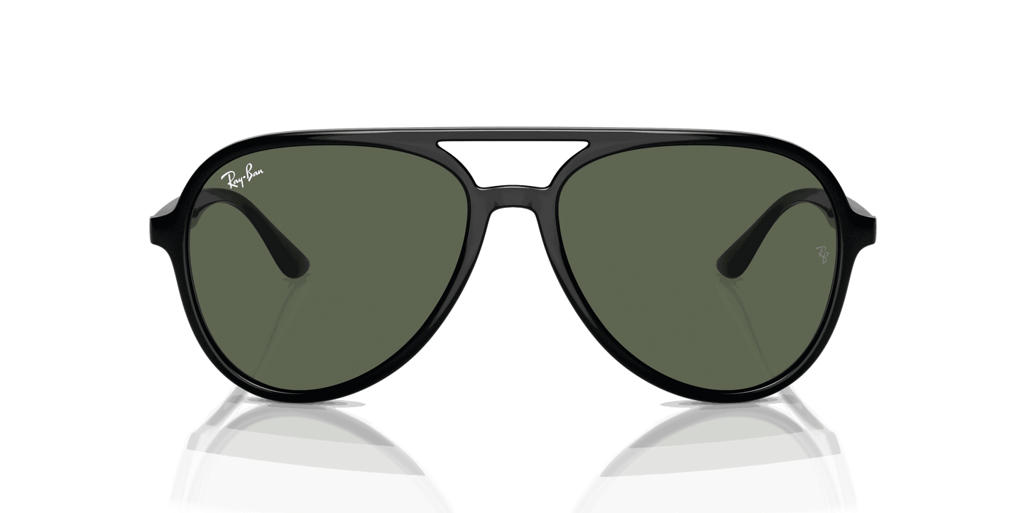 [Dark Green Lenses, Polished Black Frame]