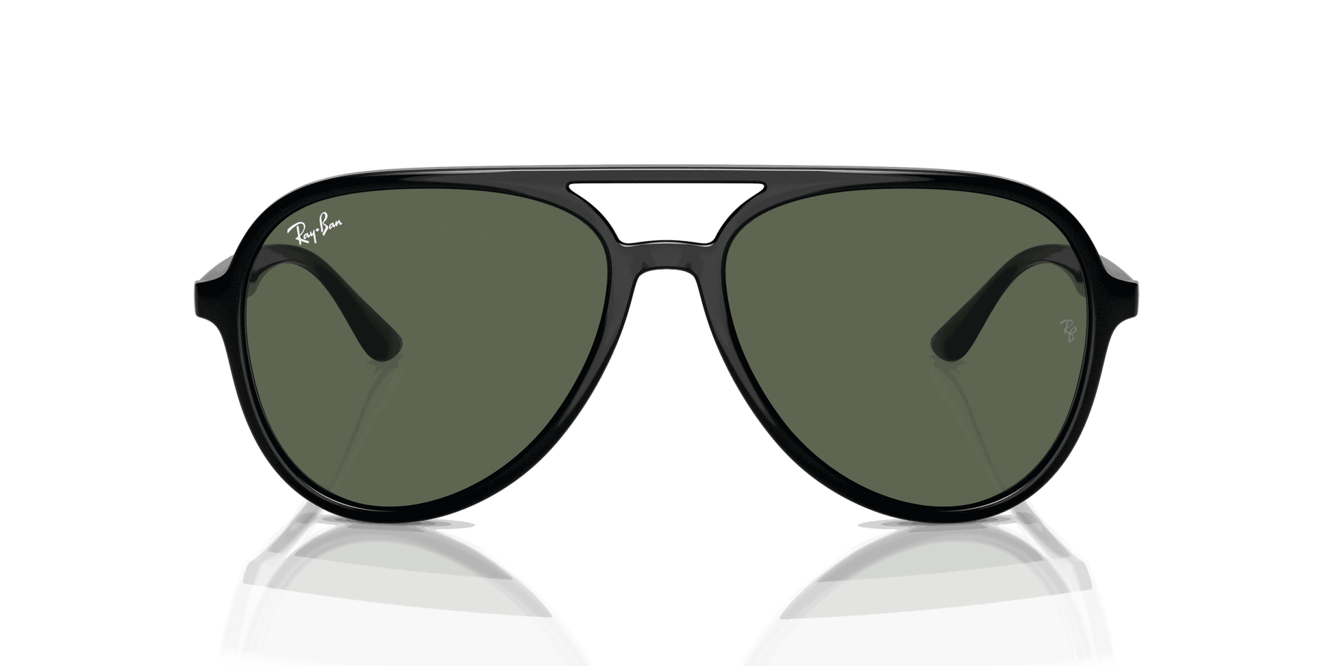 [Dark Green Lenses, Polished Black Frame]