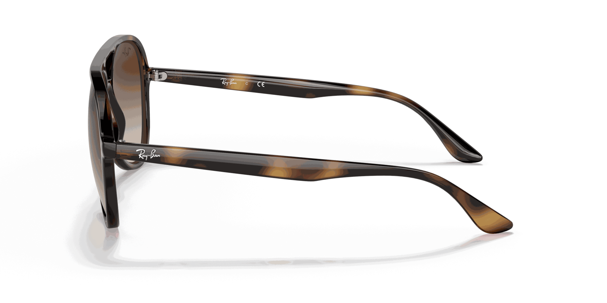 [Brown Gradient Lenses, Polished Havana Frame]