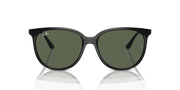 Dark Green Lenses, Polished Black Frame