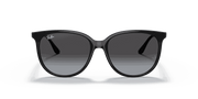 Grey Gradient Lenses, Polished Black Frame