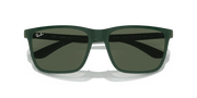 Dark Green Lenses, Matte Green Frame