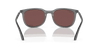 [Dark Violet Lenses, Polished Transparent Grey Frame]