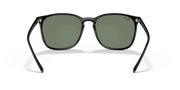 Green Classic Lenses, Polished Black Frame