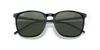 [Green Classic Lenses, Polished Black Frame]