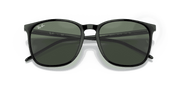 Green Classic Lenses, Polished Black Frame