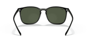 Green Lenses, Polished Black Frame