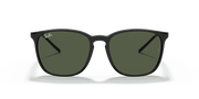 Green Lenses, Polished Black Frame