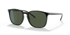 [Green Lenses, Polished Black Frame]