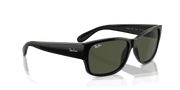 Green Lenses, Polished Black Frame