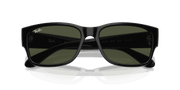 Green Lenses, Polished Black Frame