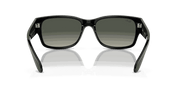 Grey Lenses, Polished Black Frame