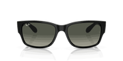 Grey Lenses, Polished Black Frame