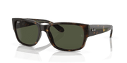 Green Lenses, Polished Havana Frame