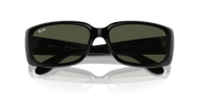 Green Lenses, Polished Black Frame