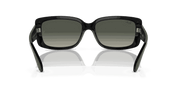 Grey Lenses, Polished Black Frame