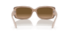 [Brown Lenses, Polished Transparent Brown Frame]