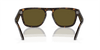 [Dark Brown Lenses, Polished Havana Frame]