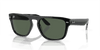 [Dark Green Lenses, Polished Black Transparent Frame]