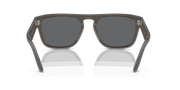 Dark Grey Lenses, Polished Black & Light Grey & Transparent Grey Frame