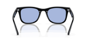 Blue Lenses, Polished Black Frame