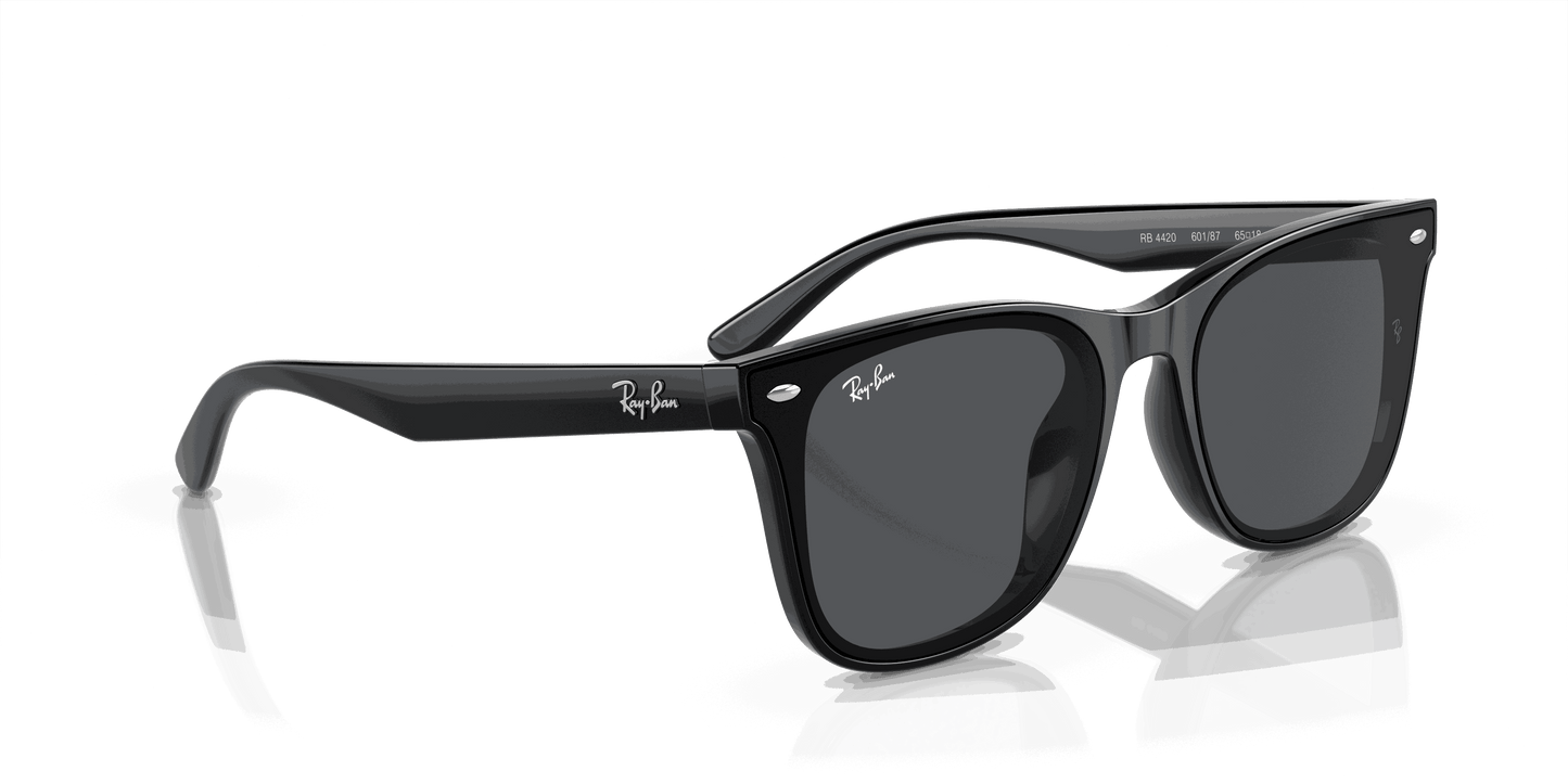 [Dark Grey Lenses, Polished Black Frame]