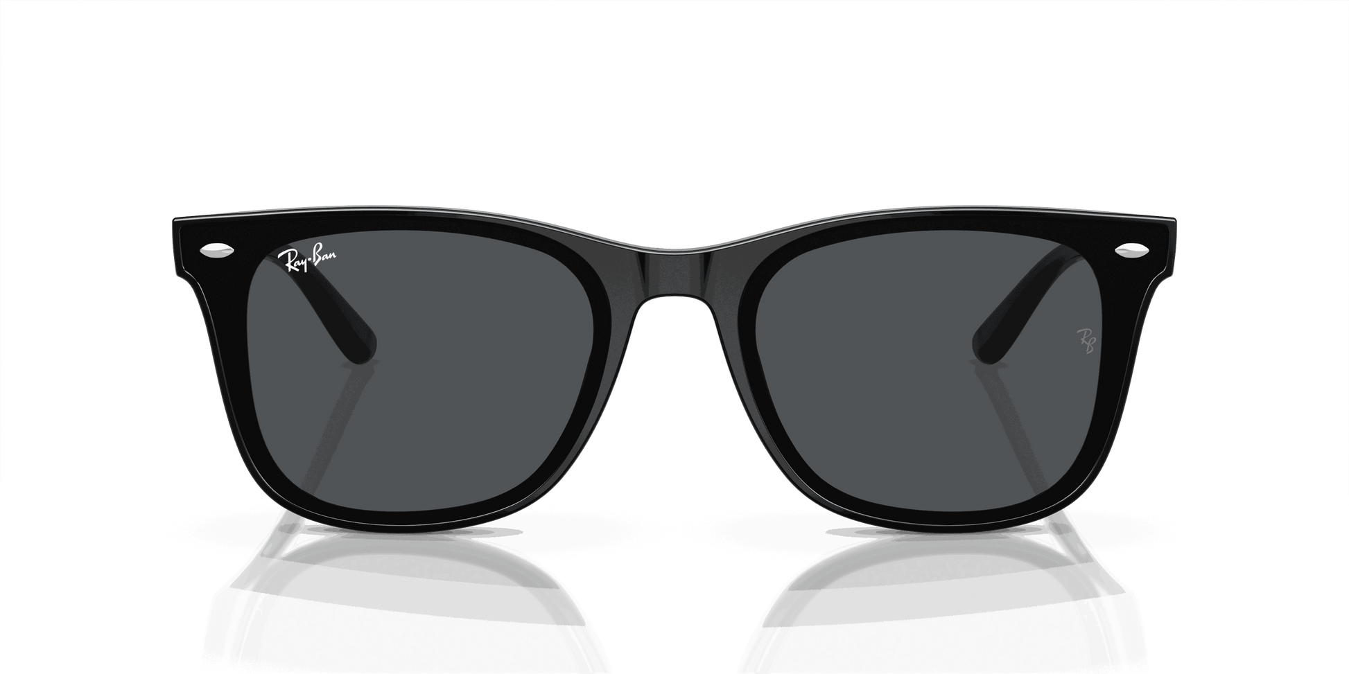 [Dark Grey Lenses, Polished Black Frame]
