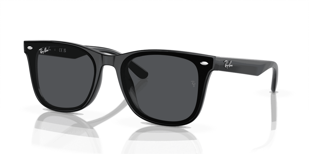 [Dark Grey Lenses, Polished Black Frame]