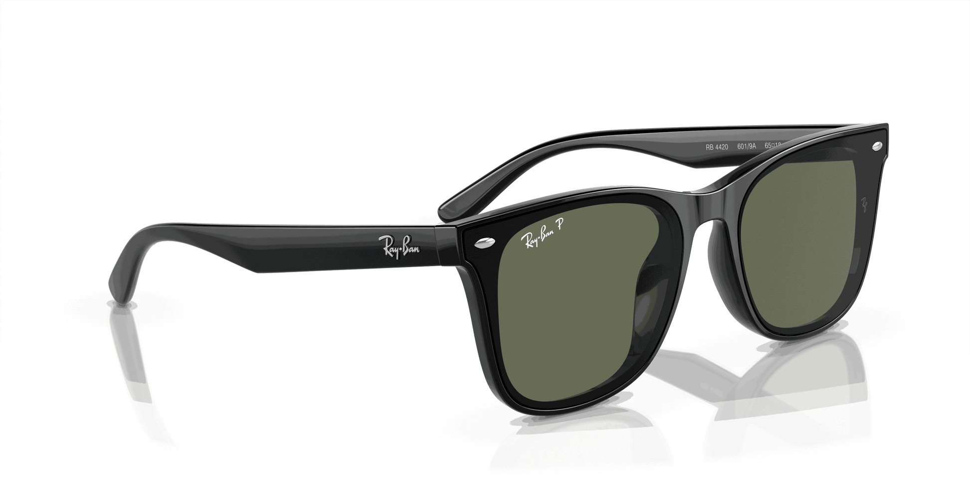 [Dark Green Lenses, Polished Black Frame]