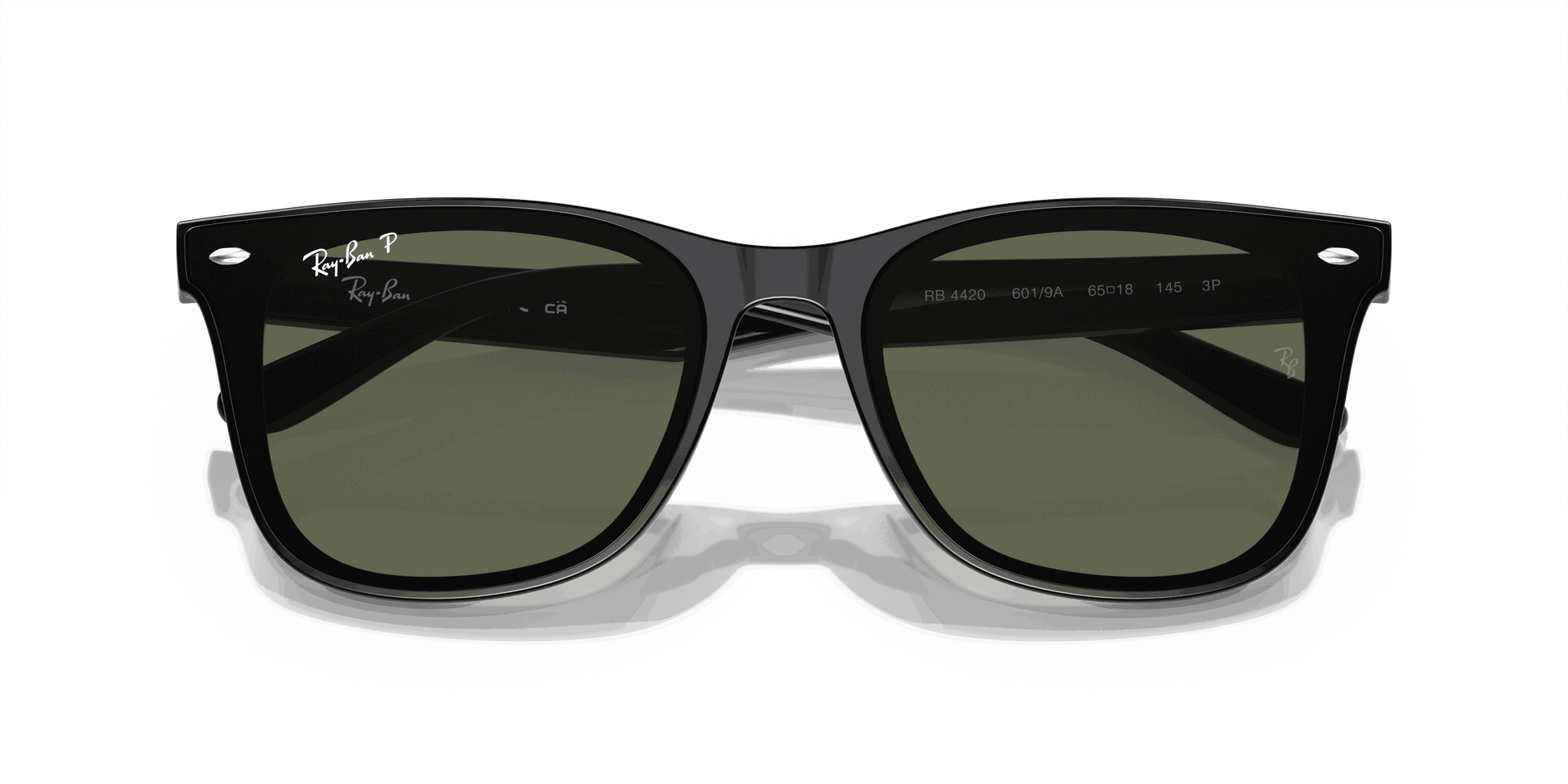 [Dark Green Lenses, Polished Black Frame]