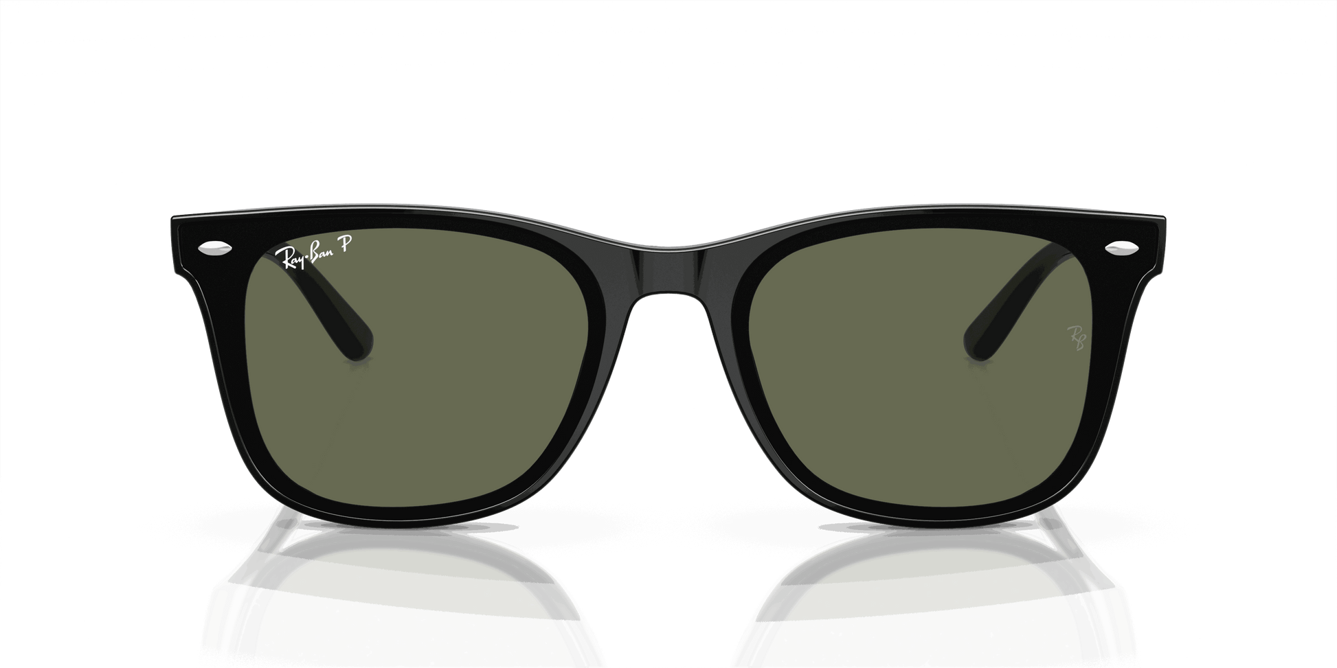 [Dark Green Lenses, Polished Black Frame]