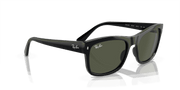 Green Lenses, Polished Black Frame