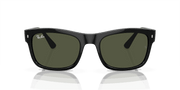 Green Lenses, Polished Black Frame