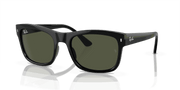 Green Lenses, Polished Black Frame