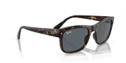 Blue Lenses, Polished Havana Frame