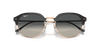 [Grey Lenses, Polished Dark Grey On Rose Gold Frame]