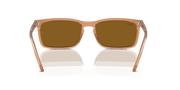 Brown Lenses, Polished Transparent Brown Frame