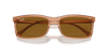 [Brown Lenses, Polished Transparent Brown Frame]