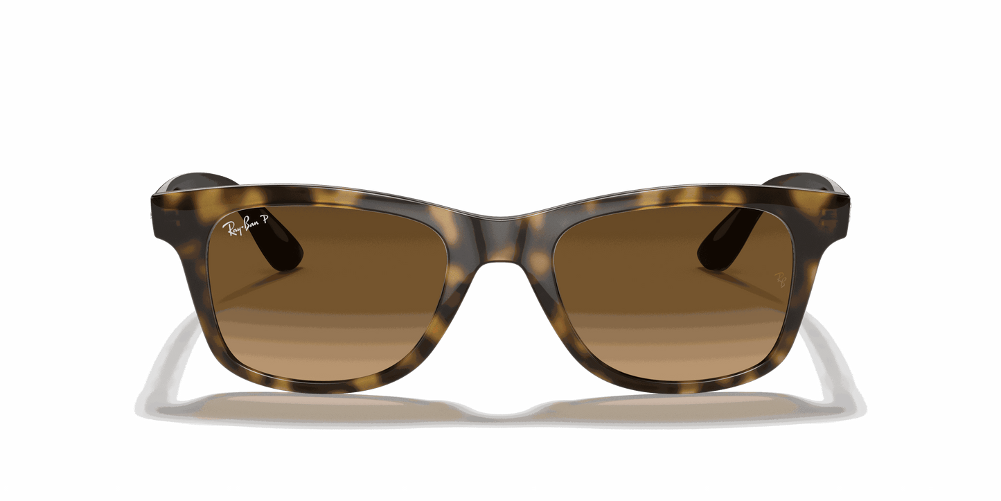 [Brown Lenses, Polished Light Havana Frame]